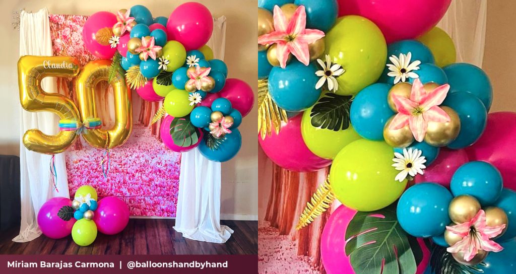 1st Place Winner of our UGlu Summer Balloon Art Contest is Miriam Barajas Carmona of BalloonsHandByHand