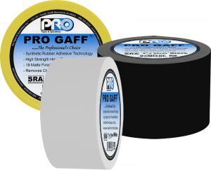 Synthetic Rubber Adhesive is what makes Pro Gaff the top-selling gaffers tape