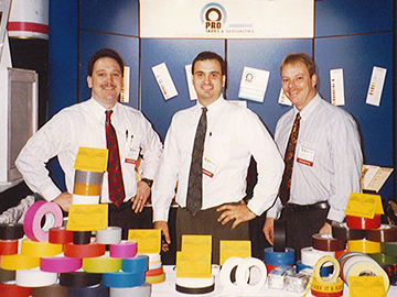 Pro Tapes Sales Staff in 1977