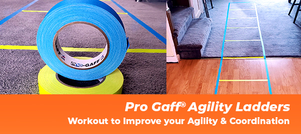 How can you improve your coordination? Try making Pro Gaff® Agility Ladders!