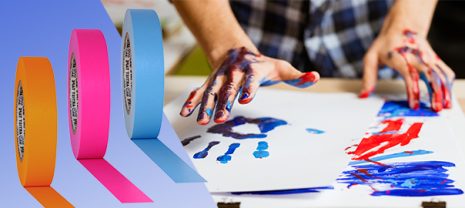 Tape as a Tool for Art Therapy