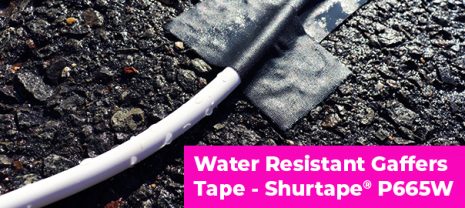 Searching for a Professional Grade, Water Resistant Gaffers Tape? Shurtape® P665W is the Solution!