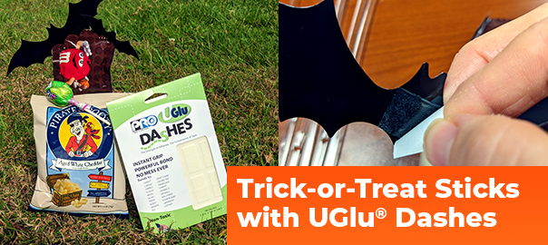 Trick-or-Treat Sticks for Halloween with UGlu®