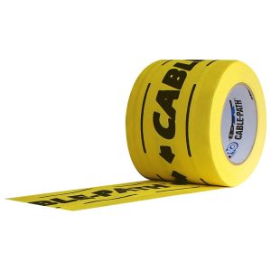 Cable Path® Yellow Printed Black