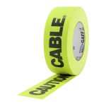 Caution Cable Fluorescent Yellow