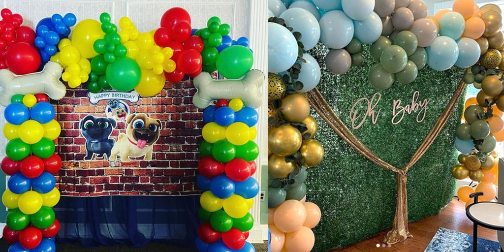 Christie loves making balloon backdrops that become the focal point of an event