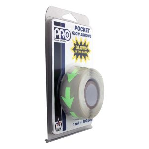 Pro® Pocket Glow Arrows Tape Glow