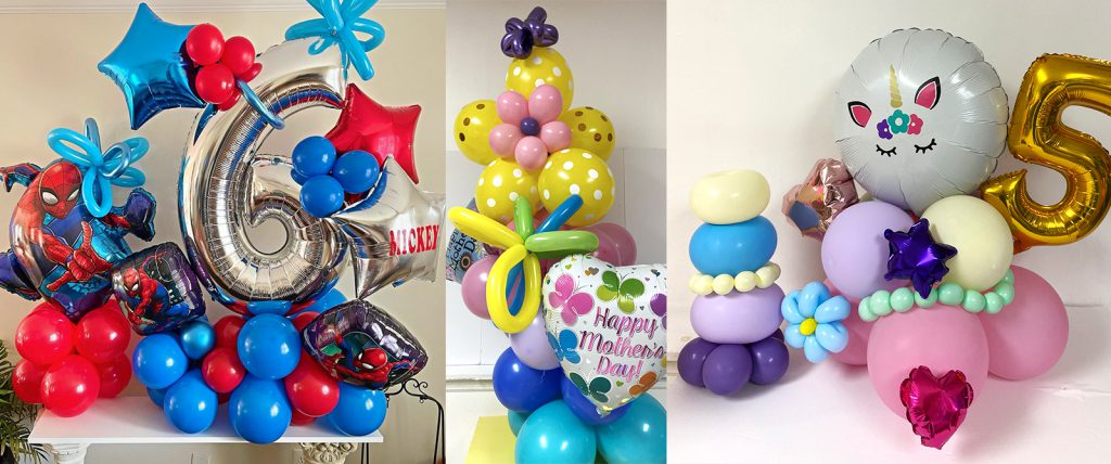 The happiness of her clients is what inspires Jeannette of Elcos Balloons to be innovative with her balloon arrangements