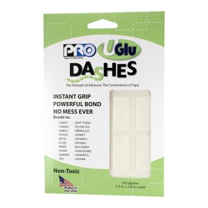 UGlu® 600 Dashes Sheets Transparent