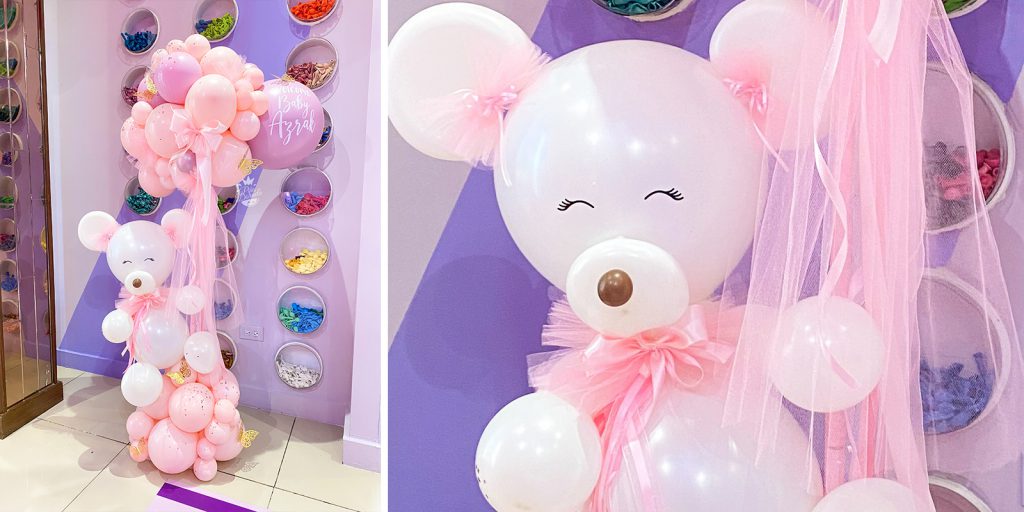 UGlu allows balloon artists to attach all kinds of details and décor to their designs